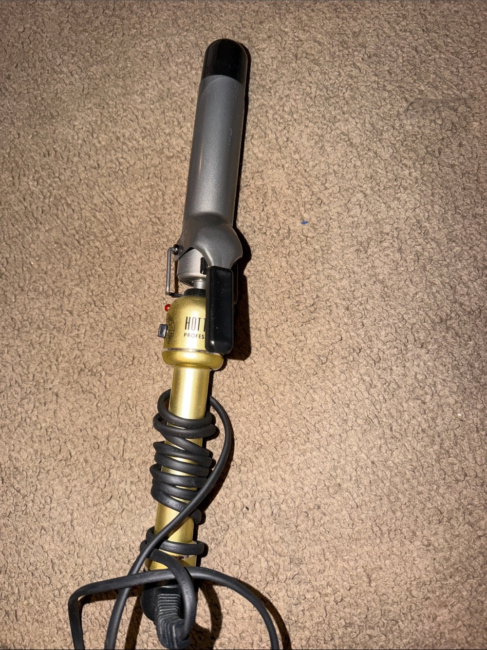 Hot Tools Professional 1-Inch Curling Iron – Gold/Bl